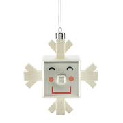 Alessi Snowray Snowflake Cube Modern Christmas Ornament Alessi 