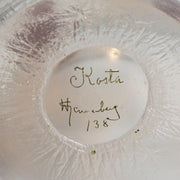 Art Nouveau Cameo Jellyfish Art Glass Vase by Gunnar Wennenberg for Kosta c. 1900 Art Glass Kosta Boda 