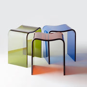 DW 2000 Acrylic Bathroom Stool, 17" by Decor Walther