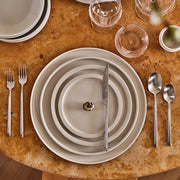 Dune Dinner Plate, Alabaster by Kelly Wearstler for Serax
