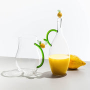 Ichendorf Milano Fruits & Flowers Lemon Glass Bottle, 47 oz.