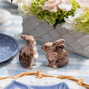 Juliska Clever Creatures Bunny Salt and Pepper, Set of 2, Napoleon & Josephine