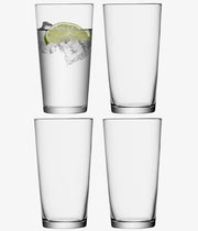 LSA International Gio Large Juice Glass, 11 oz., Set of 4