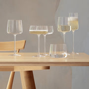 LSA International Metropolitan Stemless Glass, 12 oz, Set of 4