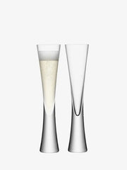 LSA International Moya Champagne Flute, Set of 2, 6 oz.