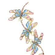 Enamel Dragonfly Sculpture by Olivia Riegel