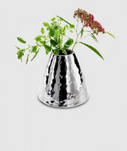 Sonnet Conical Vase, Stainless Steel by Mary Jurek Design