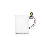 Ichendorf Milano Fruits & Flowers Glass Mug, 15.2 oz.