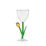 Ichendorf Milano Botanica Tulip Optic Stemmed Glass, 9.5 oz