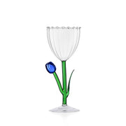 Ichendorf Milano Botanica Tulip Optic Stemmed Glass, 9.5 oz