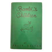 Bambi's Children by Felix Salten, 1939, Hardcover Amusespot 