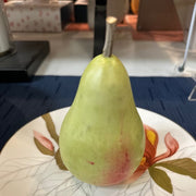 Pear Italian Carrara Marble Stone Fruit