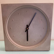 Vintage Concrete Clock by Kuno Prey for Danese Milano