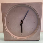 Vintage Concrete Clock by Kuno Prey for Danese Milano