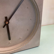 Vintage Concrete Clock by Kuno Prey for Danese Milano