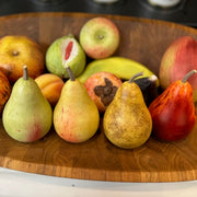 Pear Italian Carrara Marble Stone Fruit