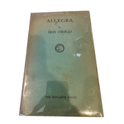 Allegra by Iris Origo, Hardcover, First Edition, 1935 Amusespot 