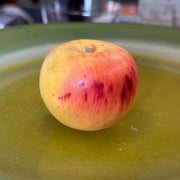 Mini Crab Apple Italian Carrara Marble Stone Fruit