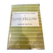 The Complete Poetical Works of Longfellow Craigie Edition, Signed by Henry Wadsworth Longfellow Dana Amusespot 