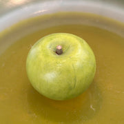 Mini Crab Apple Italian Carrara Marble Stone Fruit