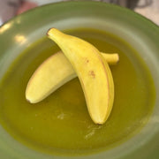 Bananito, Baby Banana, Italian Carrara Marble Stone Fruit