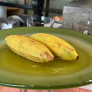 Tropical Plantain Banana Italian Carrara Marble Stone Fruit