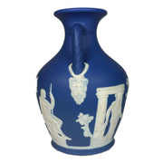 Antique Wedgwood Blue Portland Vase, 6.5" Amusespot 