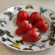 Strawberry Italian Carrara Marble Stone Fruit