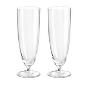 Iris Champagne Flutes, Set of 2 by L'Objet