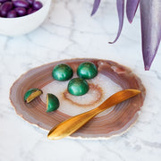 Anna New York Ita Cheese Plate and Forma Cheese or Butter Spreader
