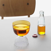 Ichendorf Milano Tutu Colore Amber Bowl/Water Glass, 9.5 oz.