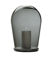 When Objects Work Bohemian Glass Bell Jar, 14" by Maximilian Jencquel