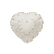 Juliska Berry & Thread 6.5" Heart Bowl, Whitewash
