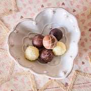 Juliska Berry & Thread 6.5" Heart Bowl, Whitewash