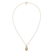 Pavé Crystal Egg Pendant Necklace by Olivia Riegel