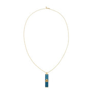 Enamel Whistle Pendant Necklace by Olivia Riegel