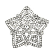 Silver Star Brooch by Olivia Riegel