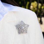 Silver Star Brooch by Olivia Riegel