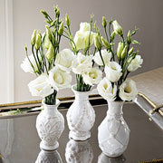 Jardins du Monde Mini Vase Trio Set, Whitewash by Juliska