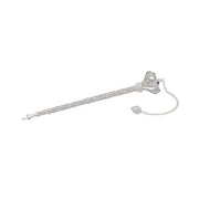 Silver Torah Pointer with Sapphire Crystals, 12" by Olivia Riegel