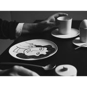 La Mere Ebony Coffee Cup Saucer, set of 4 by Marie Michielssen for Serax Serax 