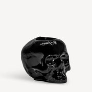 Still Life Black 4" Skull Votive by Ludvig Löfgren for Kosta Boda