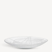 Contrast Dish White/ White by Anna Ehrner for Kosta Boda