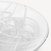 Contrast Dish White/ White by Anna Ehrner for Kosta Boda