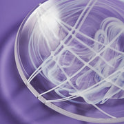 Contrast Dish White/ White by Anna Ehrner for Kosta Boda
