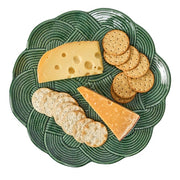 Juliska Le Panier Mystic Knot Basil Charger Plate