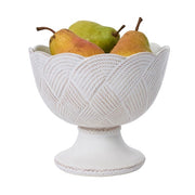 Juliska Le Panier Mystic Knot Whitewash Footed Bowl