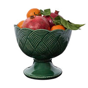 Juliska Le Panier Mystic Knot Basil Footed Bowl