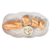 Juliska Le Panier Mystic Knot Whitewash Hostess Tray