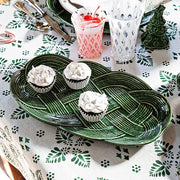 Juliska Le Panier Mystic Knot Basil Hostess Tray